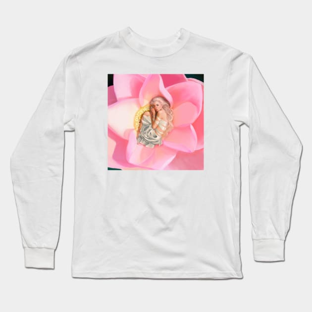 Flower Girl Long Sleeve T-Shirt by Aristokati